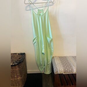 NWT Free People hot shot onesie color pistachio